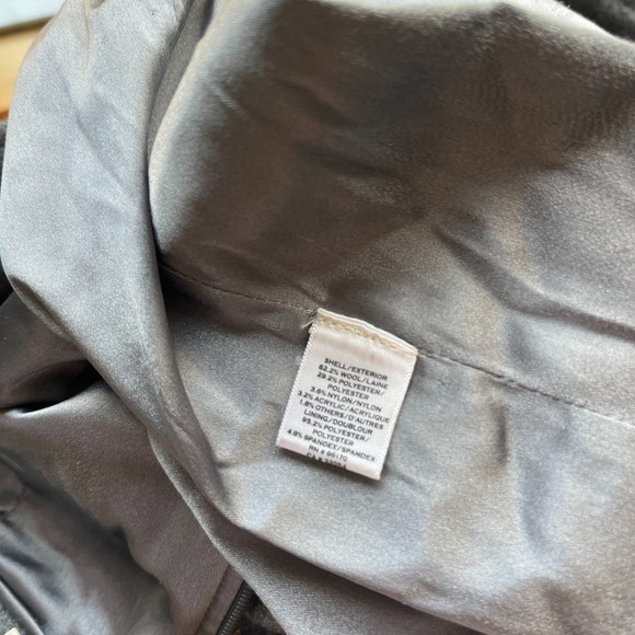 Anthropologie Moulinette Soeurs Wool Beaded Pencil Skirt Size 2 - Picture 10 of 11